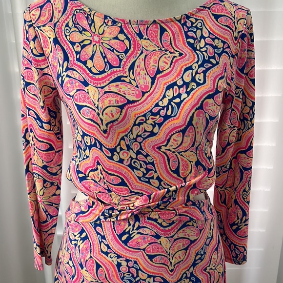 EUC Lilly Pulitzer Pippa Cut Out Dress - Picture 3 of 8